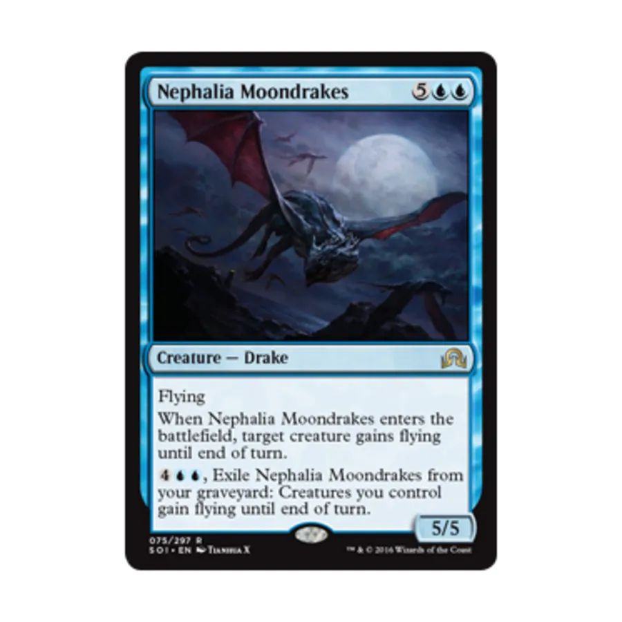 CCG Нефалия Лунные Драконы (клавиша R), MTG - Shadows Over Innistrad 
CCG Нефалия Лунные Драконы (клавиша R), MTG - Shadows Over Innistrad