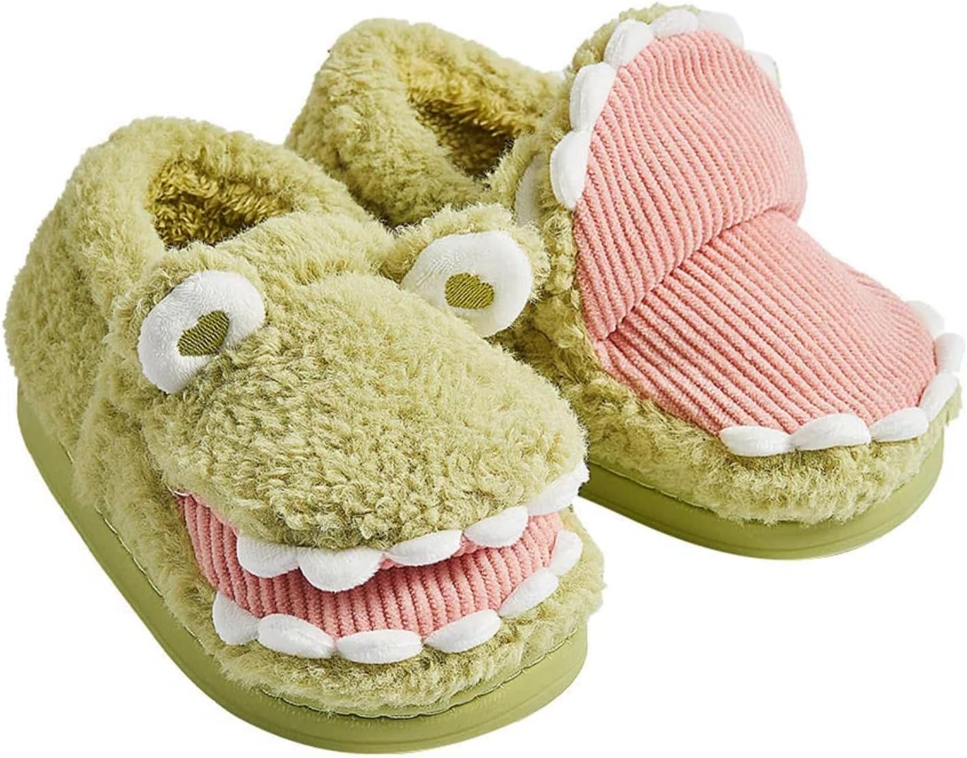 Милые зимние детские тапочки с динозавром, мультяшные, для мальчиков и девочек, теплые флисовые домашние тапочки, 1-3 года Modaser, зеленый
Милые зимние детские тапочки с динозавром, мультяшные, для мальчиков и девочек, теплые флисовые домашние тапочки, 1-3 года Modaser, зеленый