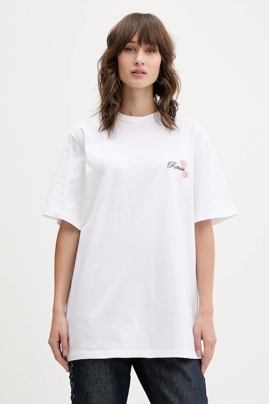 Хлопковая футболка Rotate, белый
Хлопковая футболка Rotate, белый