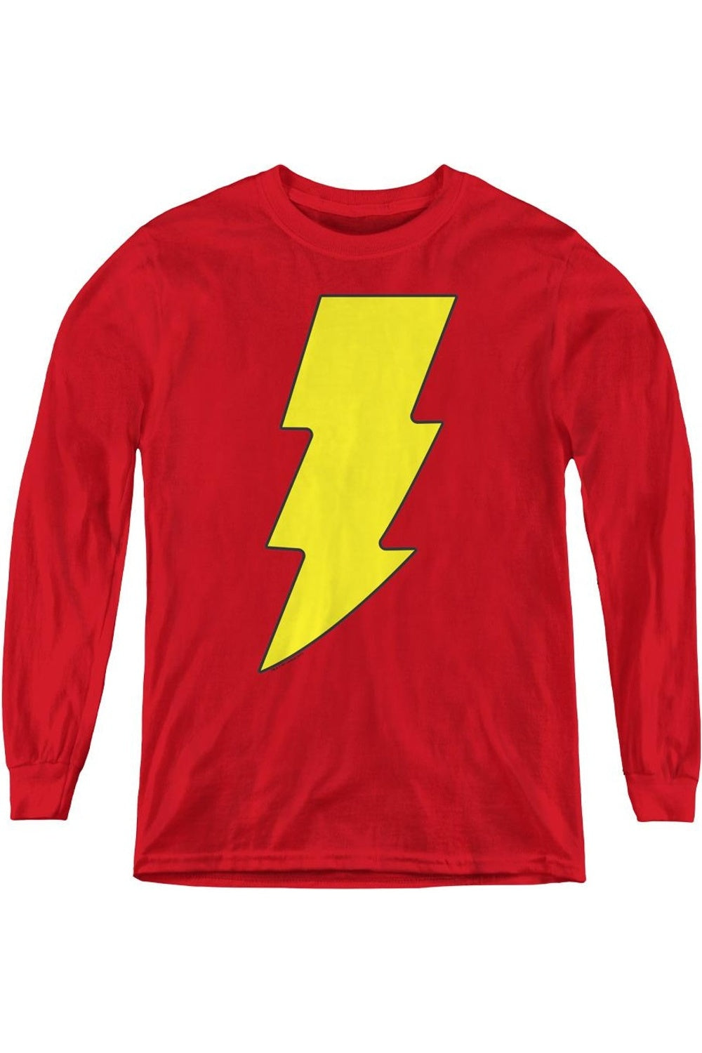 Футболка с длинным рукавом для подростков с логотипом Shazam от DC Comics Gildan, красный
Футболка с длинным рукавом для подростков с логотипом Shazam от DC Comics Gildan, красный