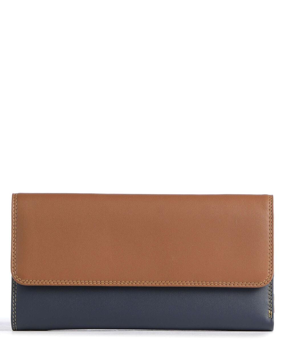Кожаный кошелек Mywalit, синий/коричневый
Кожаный кошелек Mywalit, синий/коричневый