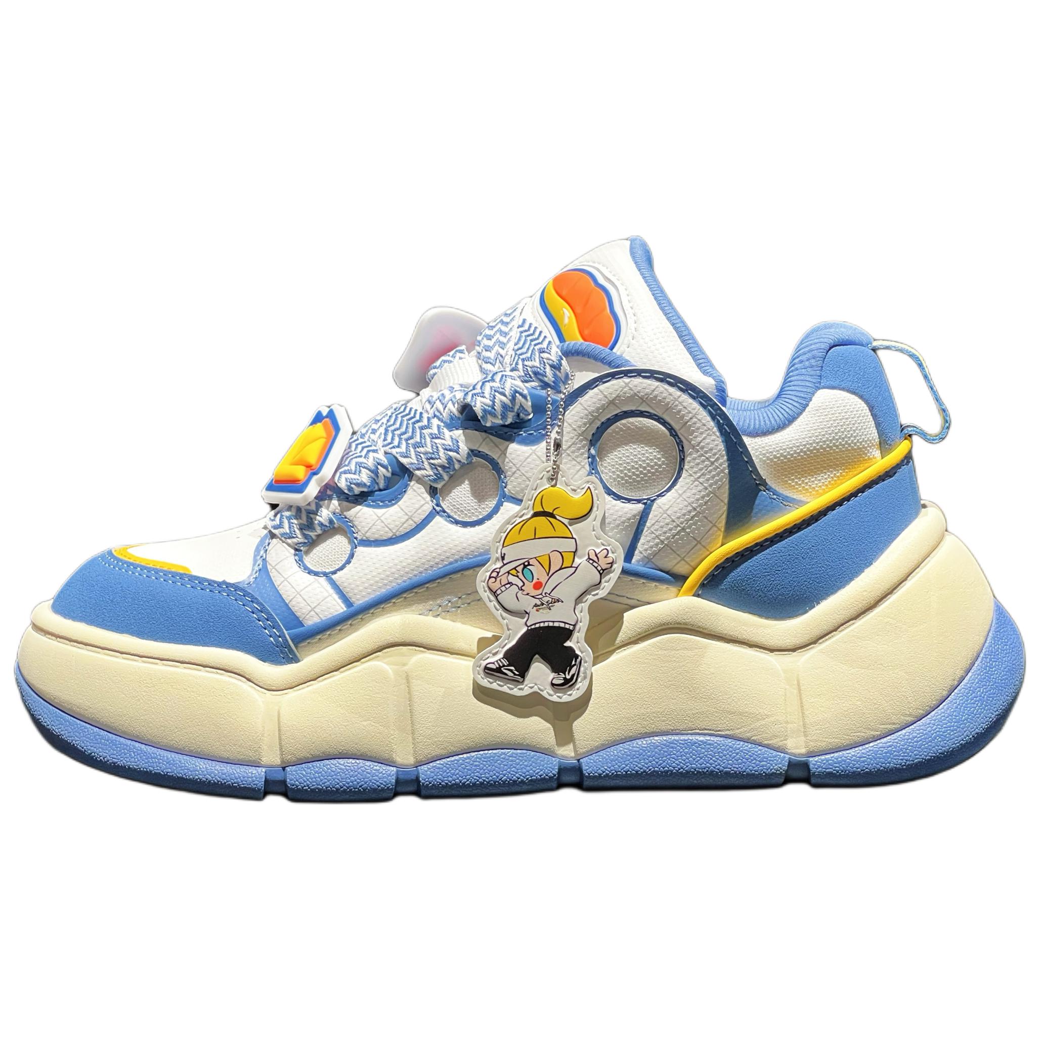 POP MART x Anta Противоскользящие износостойкие низкие скейтерские кроссовки мужские синие бежевые, Era Blue-1
POP MART x Anta Противоскользящие износостойкие низкие скейтерские кроссовки мужские синие бежевые, Era Blue-1