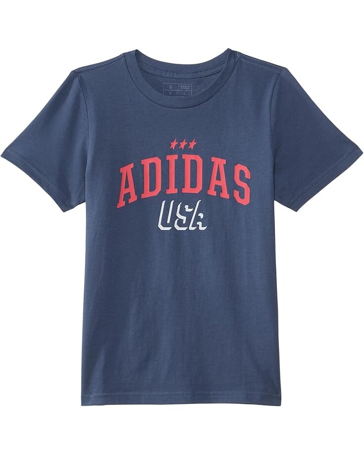 Футболка adidas Kids SS USA Tee24(Big Kid), цвет Lt Navy
Футболка adidas Kids SS USA Tee24(Big Kid), цвет Lt Navy