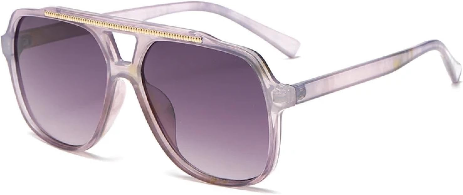 Солнцезащитные очки с защитой от УФ-излучения UV400 | Легкая нейлоновая оправа TR90 | Для женщин и мужчин, для занятий спортом на открытом воздухе и вождения DSVIGF, Purple Gradient Grey
Солнцезащитные очки с защитой от УФ-излучения UV400 | Легкая нейлоновая оправа TR90 | Для женщин и мужчин, для занятий спортом на открытом воздухе и вождения DSVIGF, Purple Gradient Grey