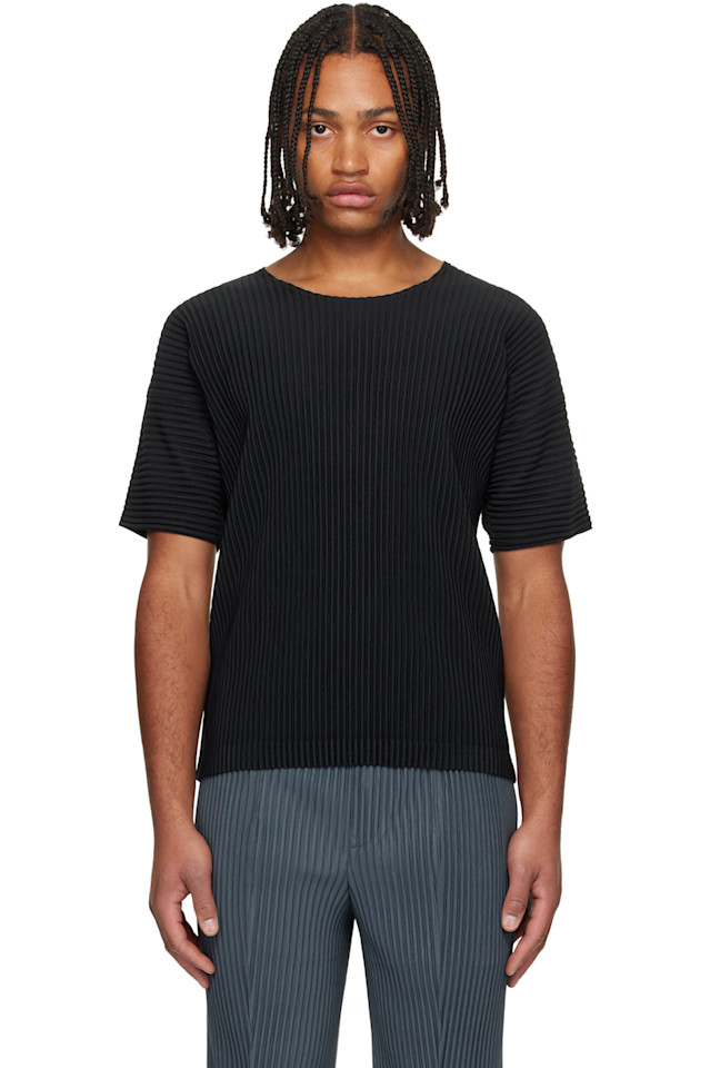 Базовая футболка Homme Plissé Issey Miyake, черный
Базовая футболка Homme Plissé Issey Miyake, черный