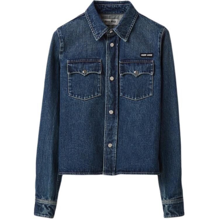 Рубашка женская синяя Miu Miu
Рубашка женская синяя Miu Miu
