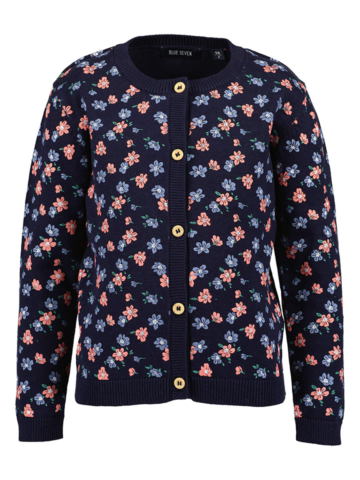 Кардиган темно-синего цвета Blue Seven
Кардиган темно-синего цвета Blue Seven