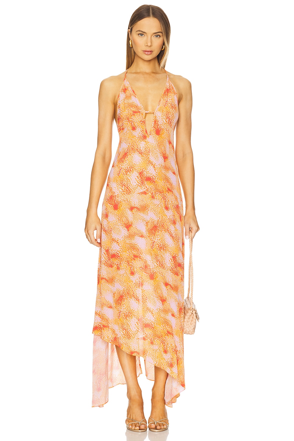 Длинное платье Idila Iro, multico orange
Длинное платье Idila Iro, multico orange
