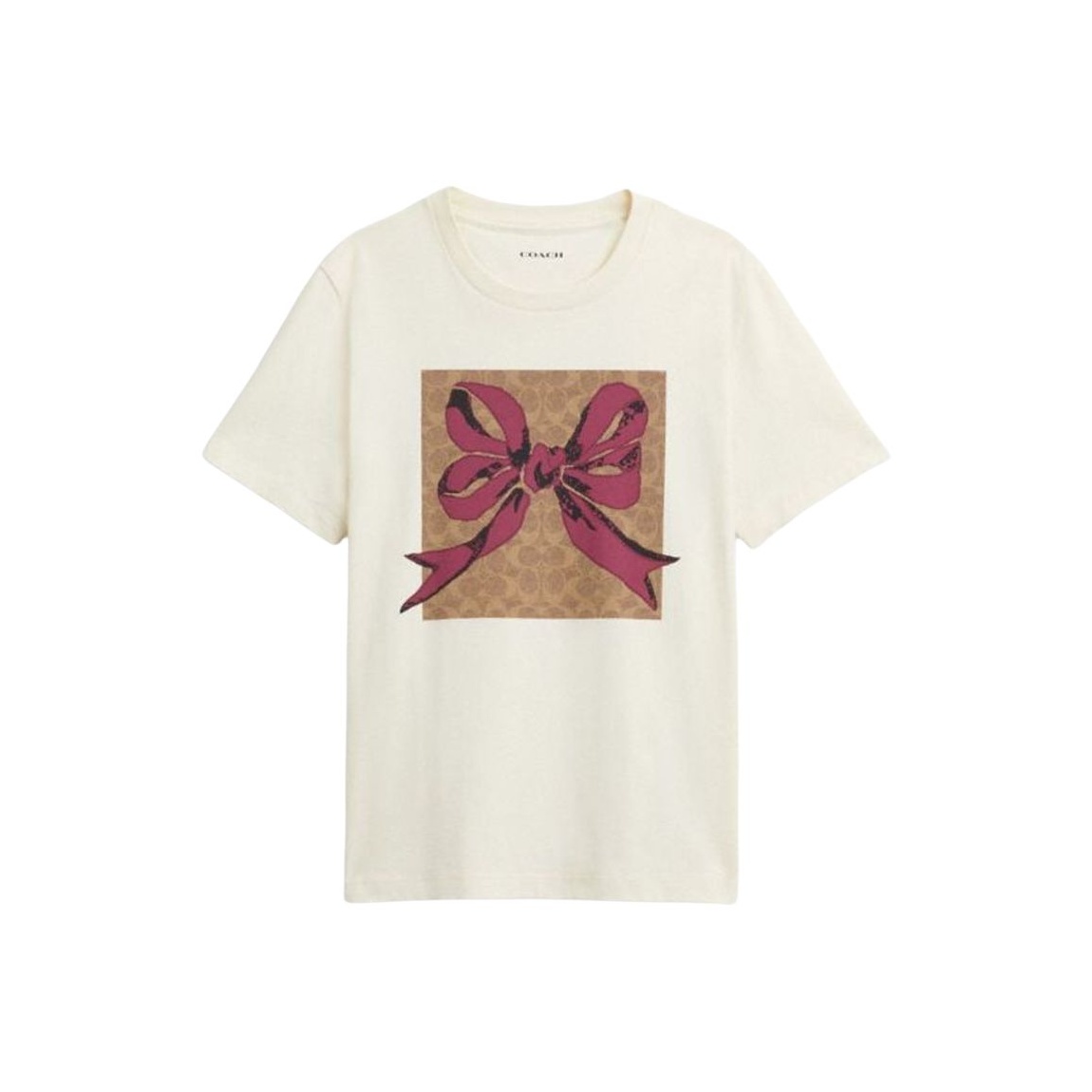 COACH Футболка Regular женская Cream
COACH Футболка Regular женская Cream