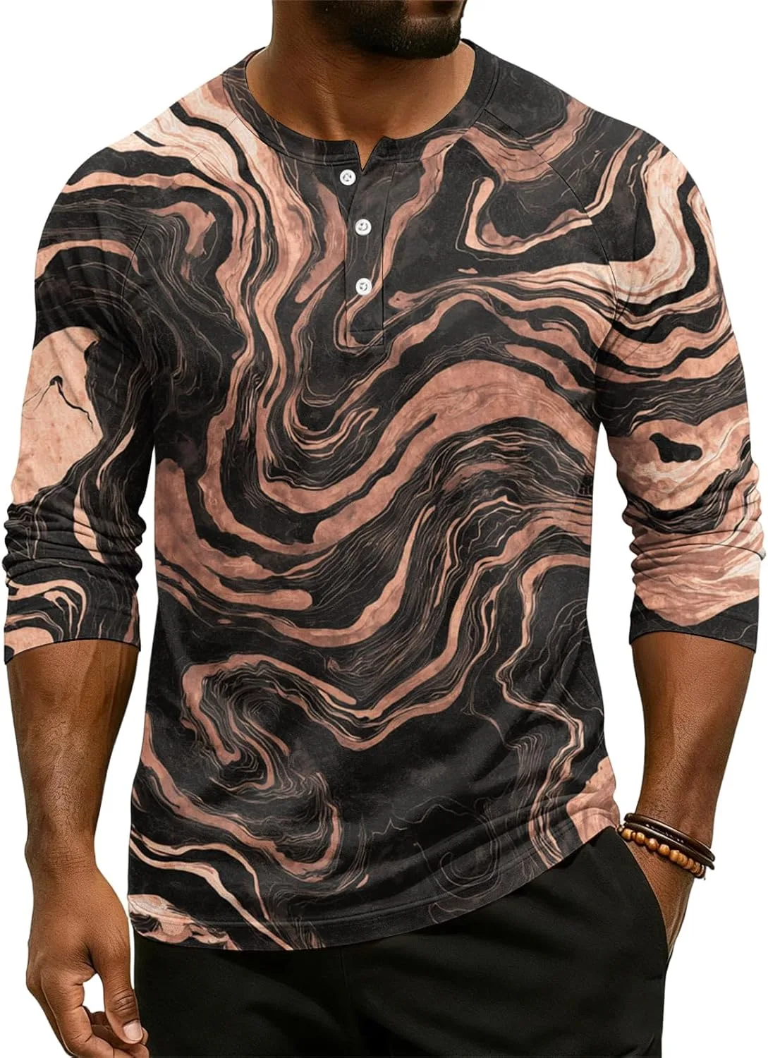 Мужская гавайская рубашка Big and Tall с длинным рукавом BEIBEINOYA
Мужская гавайская рубашка Big and Tall с длинным рукавом BEIBEINOYA