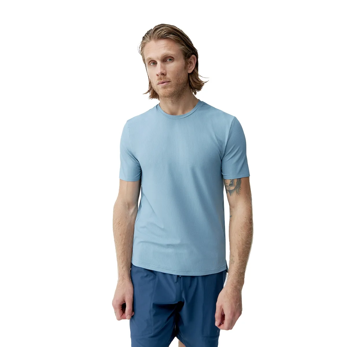 Мужская футболка Nadym Born Living Yoga, небесно-голубой
Мужская футболка Nadym Born Living Yoga, небесно-голубой