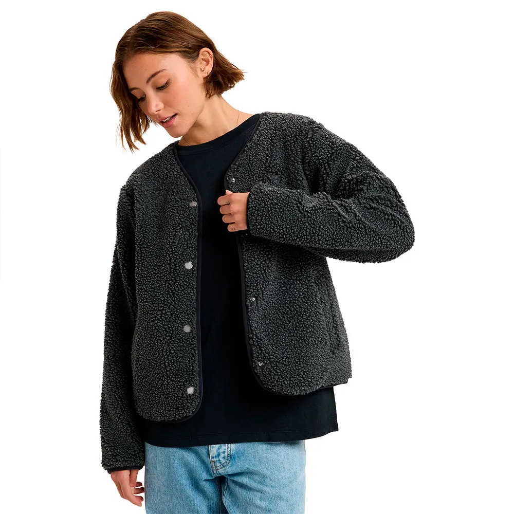 Куртка Roxy Iconic Town Fleece, черный
Куртка Roxy Iconic Town Fleece, черный