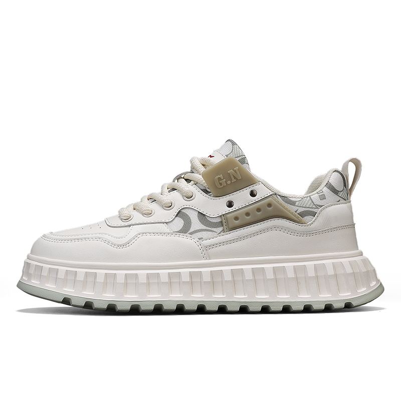 G.N.SHIJIA Скользоустойчивые износостойкие дышащие низкие скейтерские кроссовки с эффектом увеличения роста мужские бежево-зелёного цвета, цвет Beige Pea Green
G.N.SHIJIA Скользоустойчивые износостойкие дышащие низкие скейтерские кроссовки с эффектом увеличения роста мужские бежево-зелёного цвета, цвет Beige Pea Green