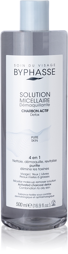 Раствор мицеллярной воды для снятия макияжа Byphasse, 500 мл
Раствор мицеллярной воды для снятия макияжа Byphasse, 500 мл