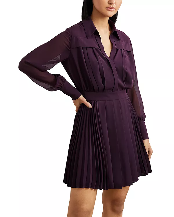 Плиссированное мини-платье Reiss, красный
Плиссированное мини-платье Reiss, красный