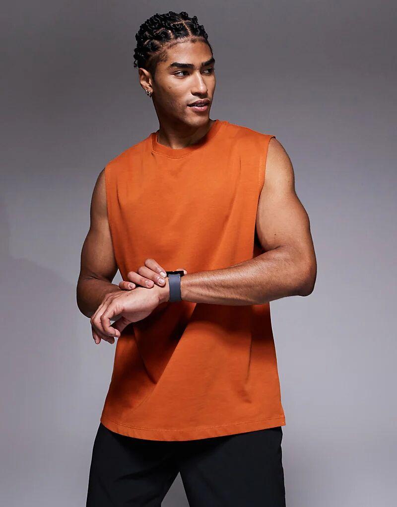 4505 Icon большой тренировочный топ с хлопковым насосом и быстросохнущей отделкой в терракотовом цвете
4505 Icon большой тренировочный топ с хлопковым насосом и быстросохнущей отделкой в терракотовом цвете