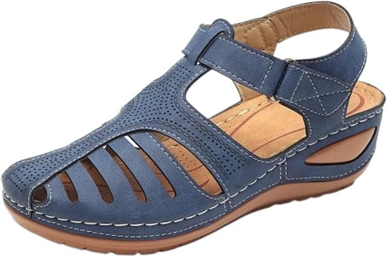 Женские сандалии с закрытым носком, с круглым носком, на платформе, с танкеткой, классические слипоны, однотонные, нарядные, с регулировкой, летние повседневные балетки Canbebig, синий
Женские сандалии с закрытым носком, с круглым носком, на платформе, с танкеткой, классические слипоны, однотонные, нарядные, с регулировкой, летние повседневные балетки Canbebig, синий