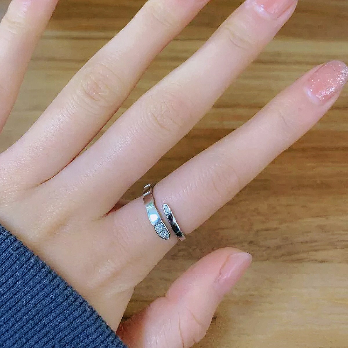 XXOFF Кольцо из стерлингового серебра 925 пробы Women's
XXOFF Кольцо из стерлингового серебра 925 пробы Women's