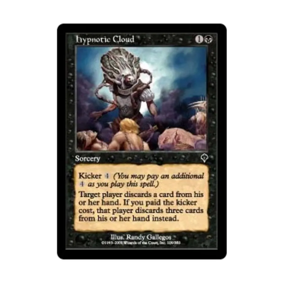 CCG Гипнотическое облако (С), MTG - Invasion
CCG Гипнотическое облако (С), MTG - Invasion