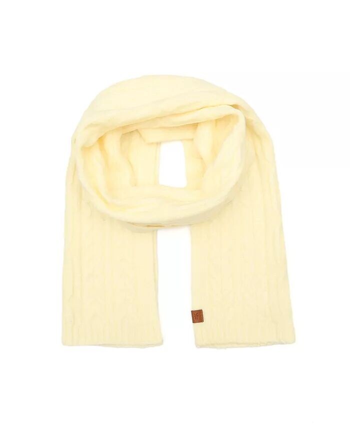 Шарф с кабелем Frye and Co., слоновая кость/кремовый
Шарф с кабелем Frye and Co., слоновая кость/кремовый