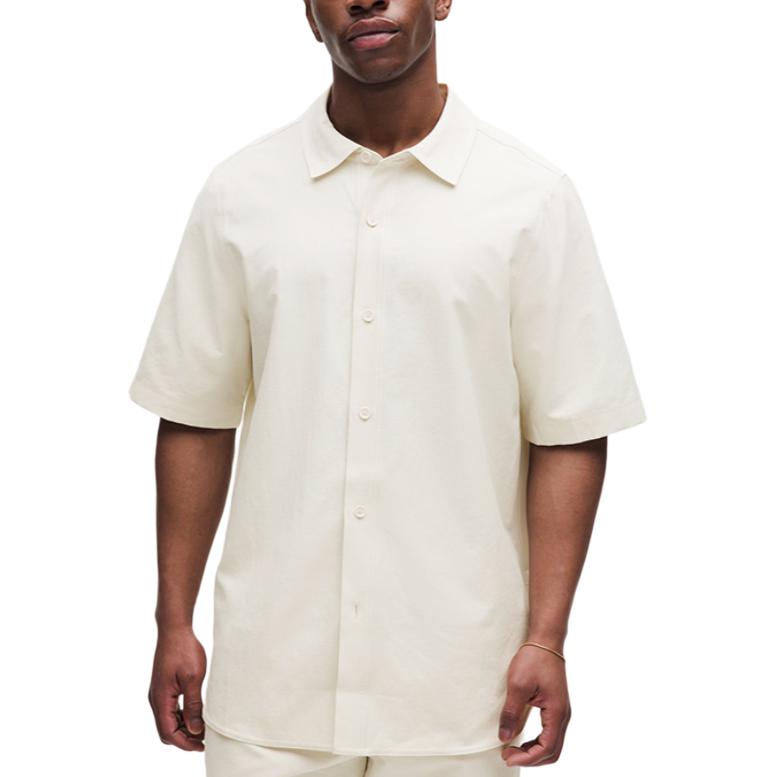 Мужская рубашка Lululemon, светлая слоновая кость
Мужская рубашка Lululemon, светлая слоновая кость