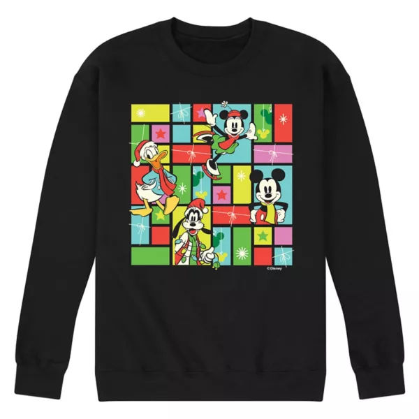 Мужская новогодняя флисовая кофта в сетку Disney, черный
Мужская новогодняя флисовая кофта в сетку Disney, черный