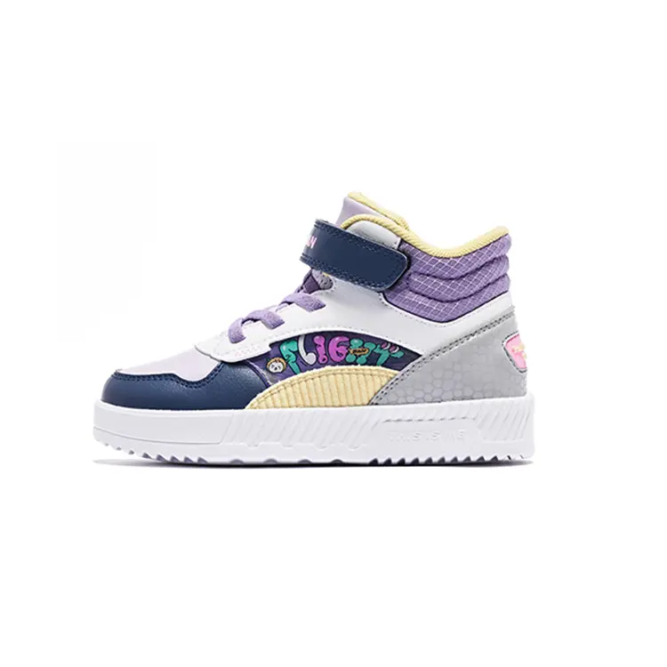 QIAODAN Высокие детские кроссовки для скейтбординга, фиолетовые, для детей от 3 до 7 лет
QIAODAN Высокие детские кроссовки для скейтбординга, фиолетовые, для детей от 3 до 7 лет