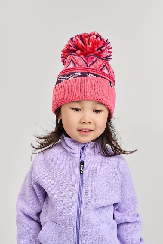 Детская шерстяная шапка Kirjoen Reima, розовый
Детская шерстяная шапка Kirjoen Reima, розовый