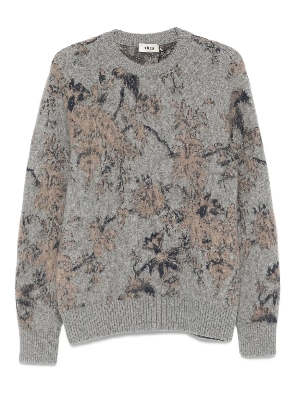 Шерстяной свитер с цветочным узором Altea, серый
Шерстяной свитер с цветочным узором Altea, серый