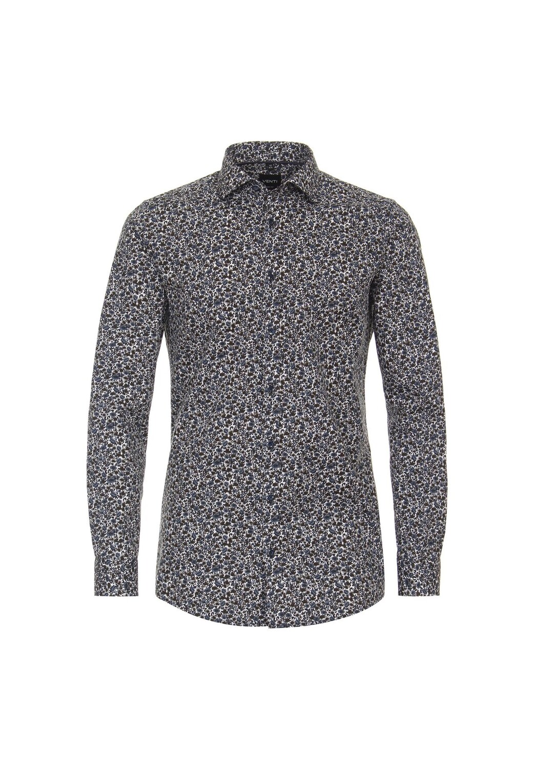 Мужская деловая рубашка с принтом, облегающая боди Venti, цвет Dunkelgrün
Мужская деловая рубашка с принтом, облегающая боди Venti, цвет Dunkelgrün