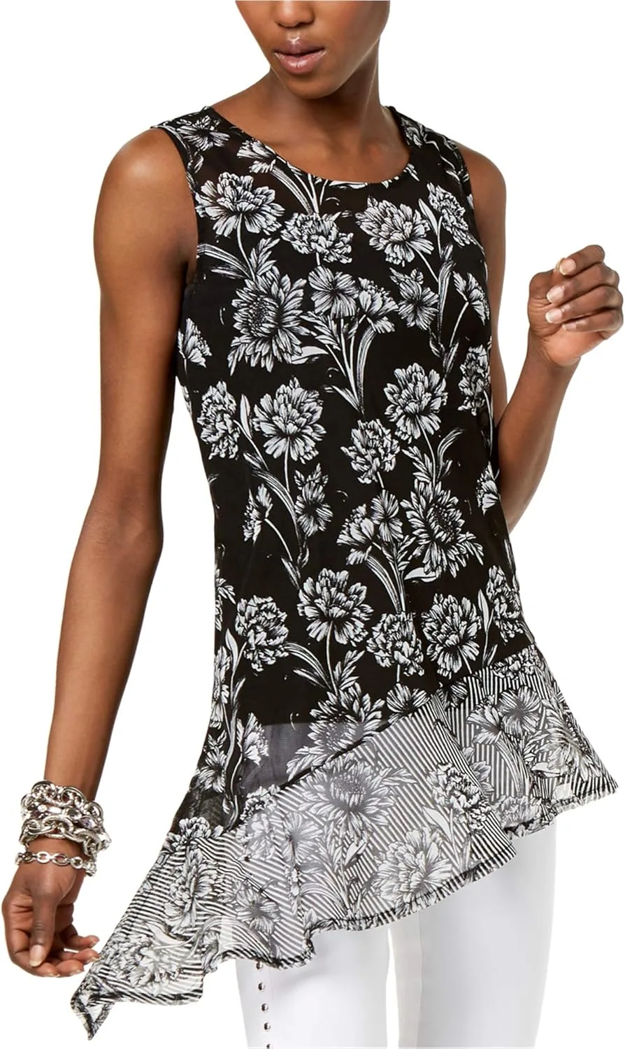 I-N-C Женская блузка без рукавов с воланами Tasso Elba
I-N-C Женская блузка без рукавов с воланами Tasso Elba