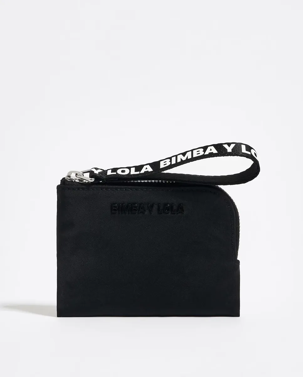Маленькая женская сумочка с застежкой-молнией и ручкой с логотипом Bimba y Lola, черный
Маленькая женская сумочка с застежкой-молнией и ручкой с логотипом Bimba y Lola, черный
