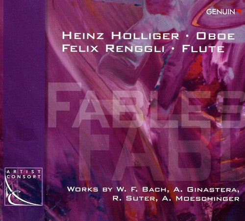 CD диск Bach, W.F. / Ginastera / Suter / Holliger / Renggli: Fables - Works for Oboe & Flute
CD диск Bach, W.F. / Ginastera / Suter / Holliger / Renggli: Fables - Works for Oboe & Flute