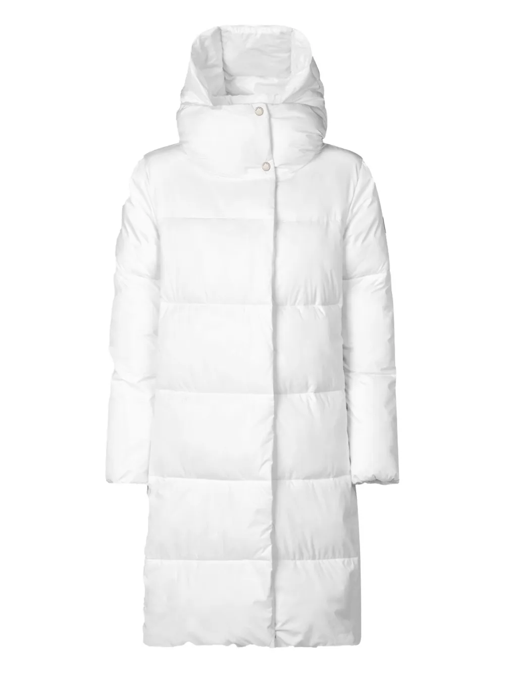 Стеганое пальто с капюшоном Save The Duck, белый
Стеганое пальто с капюшоном Save The Duck, белый