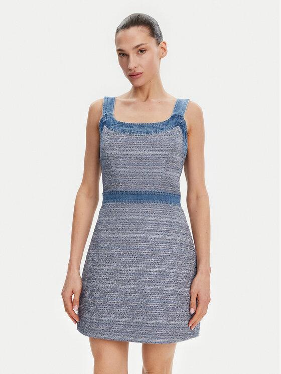 Платье облегающего кроя для повседневной носки W5GK77 WH610 Guess, синий
Платье облегающего кроя для повседневной носки W5GK77 WH610 Guess, синий