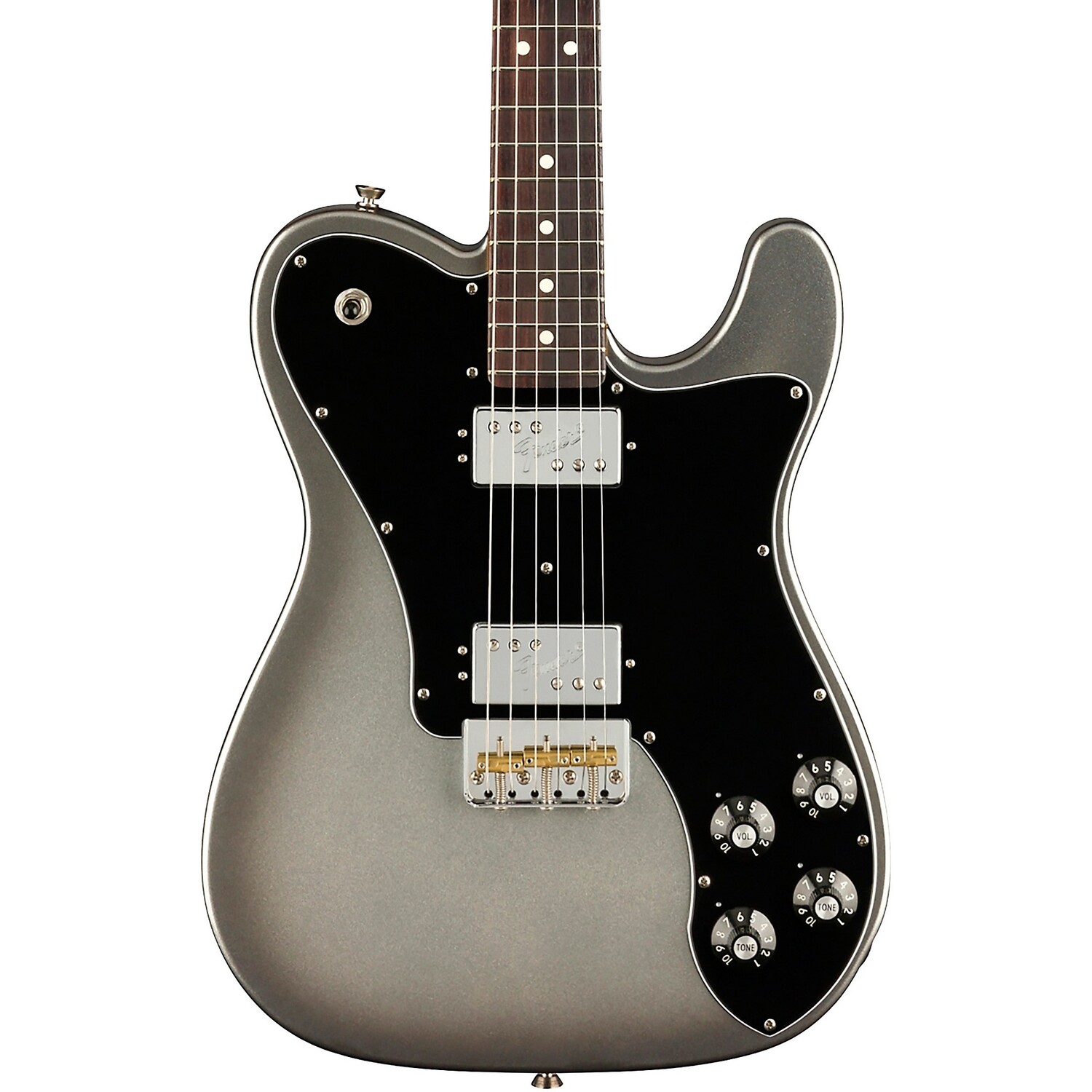 Электрогитара Fender American Professional II Telecaster Deluxe с накладкой из палисандра Mercury Mercury
Электрогитара Fender American Professional II Telecaster Deluxe с накладкой из палисандра Mercury Mercury