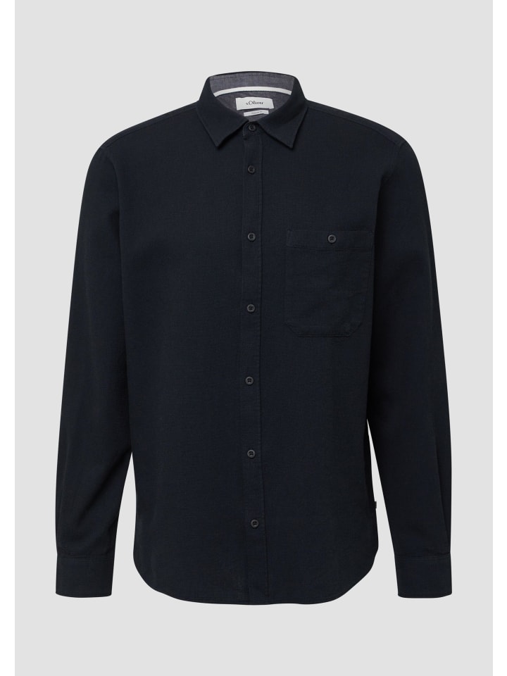 Рубашка 9999_черная s.Oliver
Рубашка 9999_черная s.Oliver