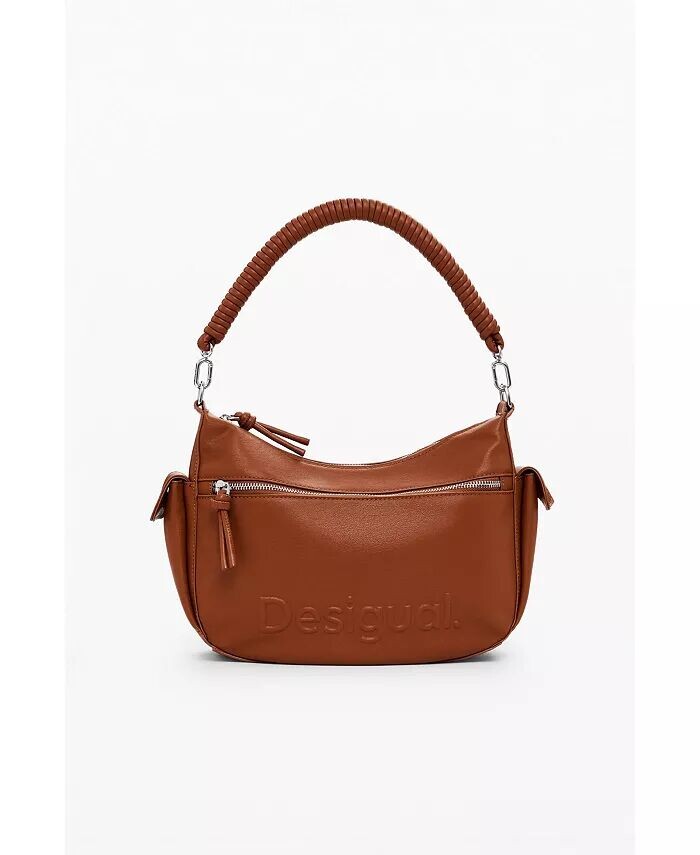 Женская сумка с логотипом Desigual, коричневый/бежевый
Женская сумка с логотипом Desigual, коричневый/бежевый