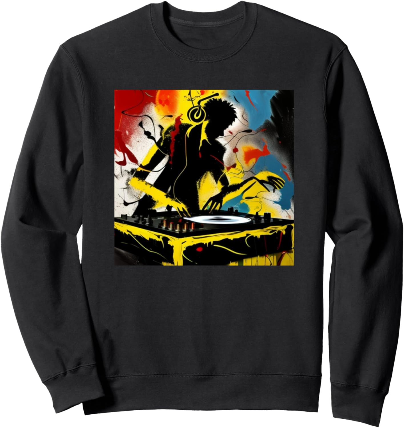 Толстовка с изображением красочного силуэта диджея и проигрывателя Dj Turntable Discjockey Men | Women Kids Boys Gift, черный
Толстовка с изображением красочного силуэта диджея и проигрывателя Dj Turntable Discjockey Men | Women Kids Boys Gift, черный