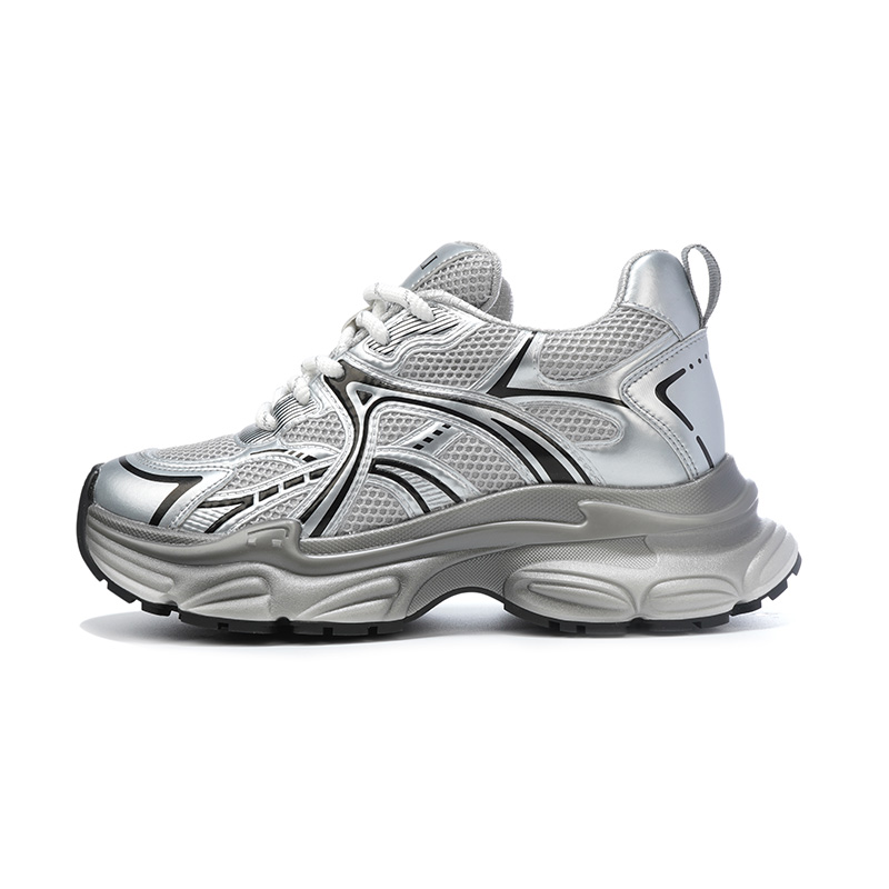 REPUSEN Серые унисекс низкие массивные кроссовки с амортизацией для увеличения роста, цвет Gray
REPUSEN Серые унисекс низкие массивные кроссовки с амортизацией для увеличения роста, цвет Gray