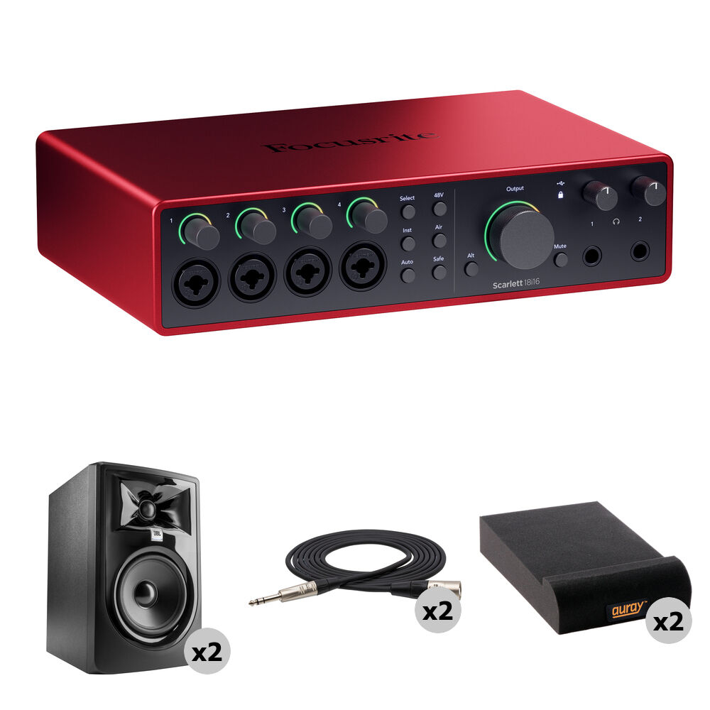 Аудиоинтерфейс Focusrite Scarlett 18i16 USB-C Audio/MIDI Interface Mixing Kit
Аудиоинтерфейс Focusrite Scarlett 18i16 USB-C Audio/MIDI Interface Mixing Kit