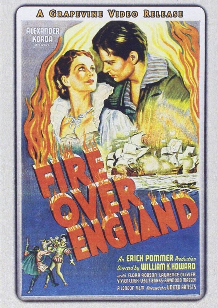 Диск DVD Fire Over England (1937)
Диск DVD Fire Over England (1937)