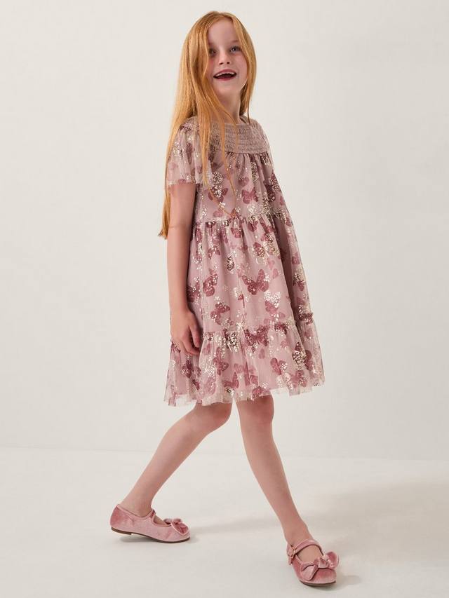 Детское платье для вечеринки с металлизированными бабочками Monsoon, Pink
Детское платье для вечеринки с металлизированными бабочками Monsoon, Pink