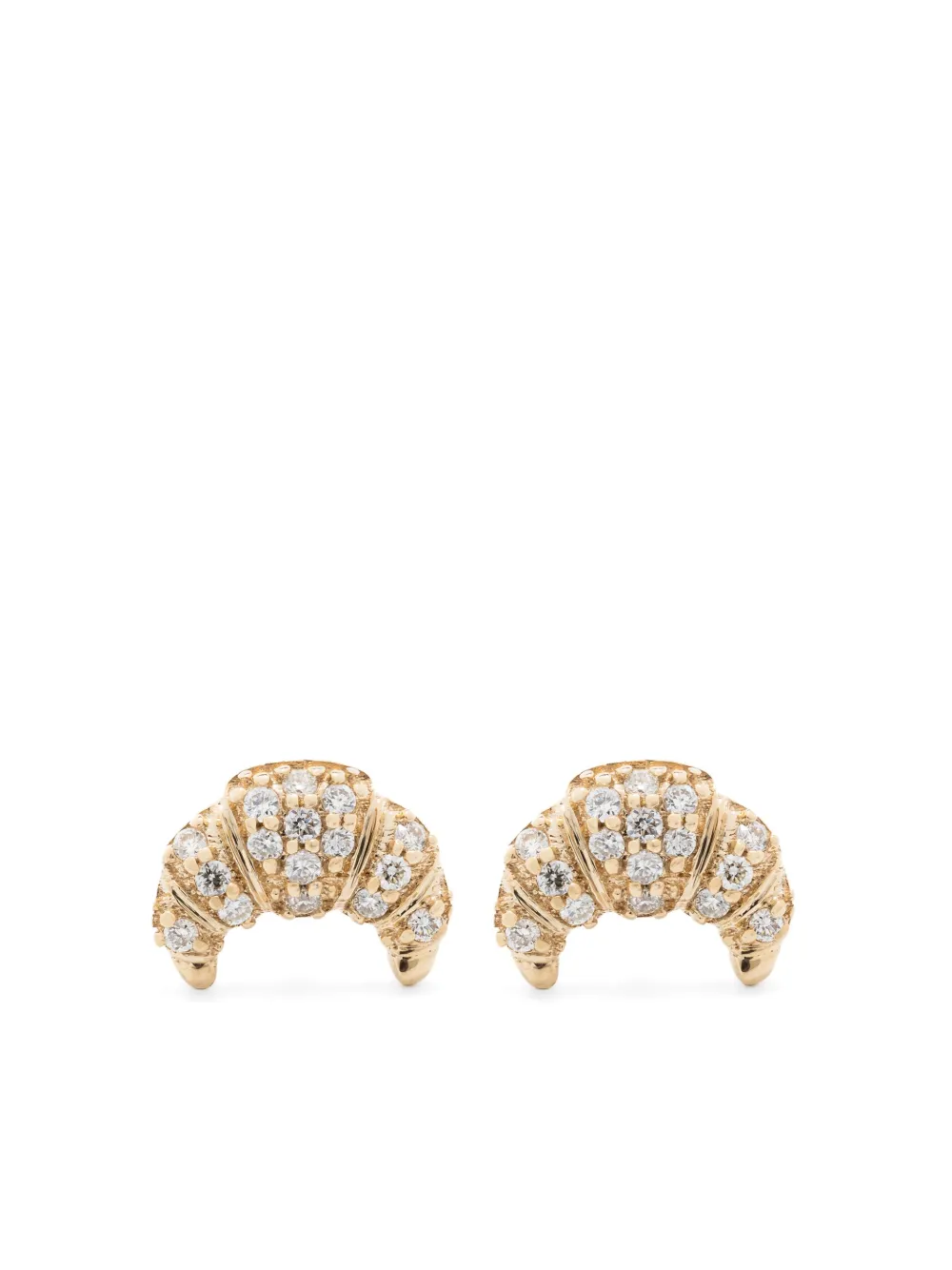 Серьги Small Croissant из желтого золота с бриллиантами Sydney Evan, золотой
Серьги Small Croissant из желтого золота с бриллиантами Sydney Evan, золотой