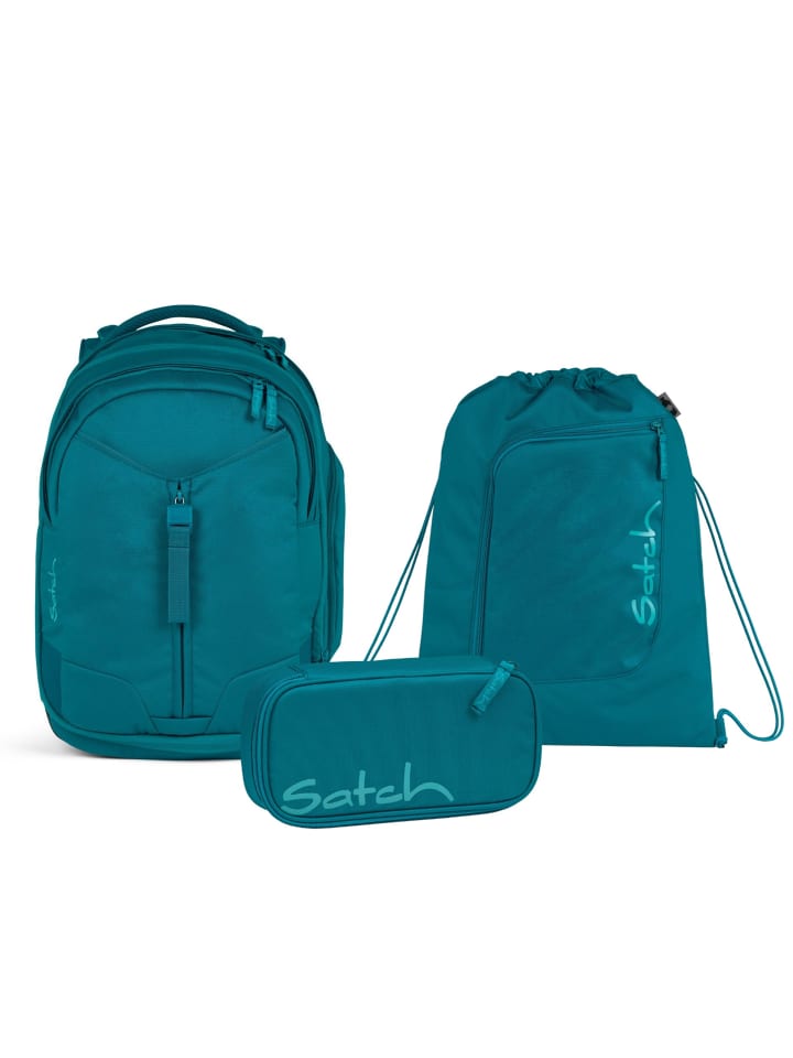 Satch Набор из 3 школьных рюкзаков MATCH Deep Petrol синего цвета
Satch Набор из 3 школьных рюкзаков MATCH Deep Petrol синего цвета