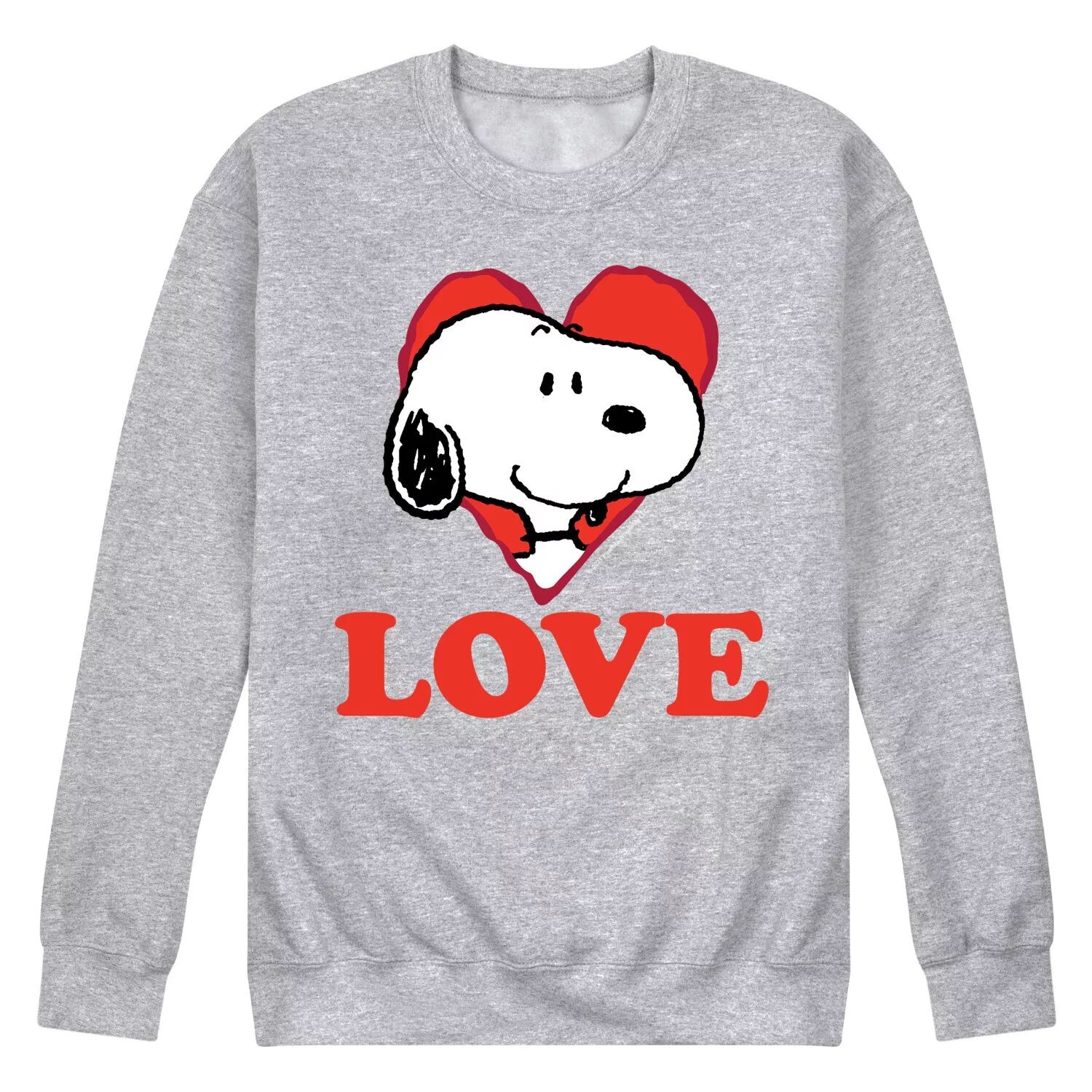 Мужской свитшот Peanuts Love Snoopy Licensed Character 
Мужской свитшот Peanuts Love Snoopy Licensed Character