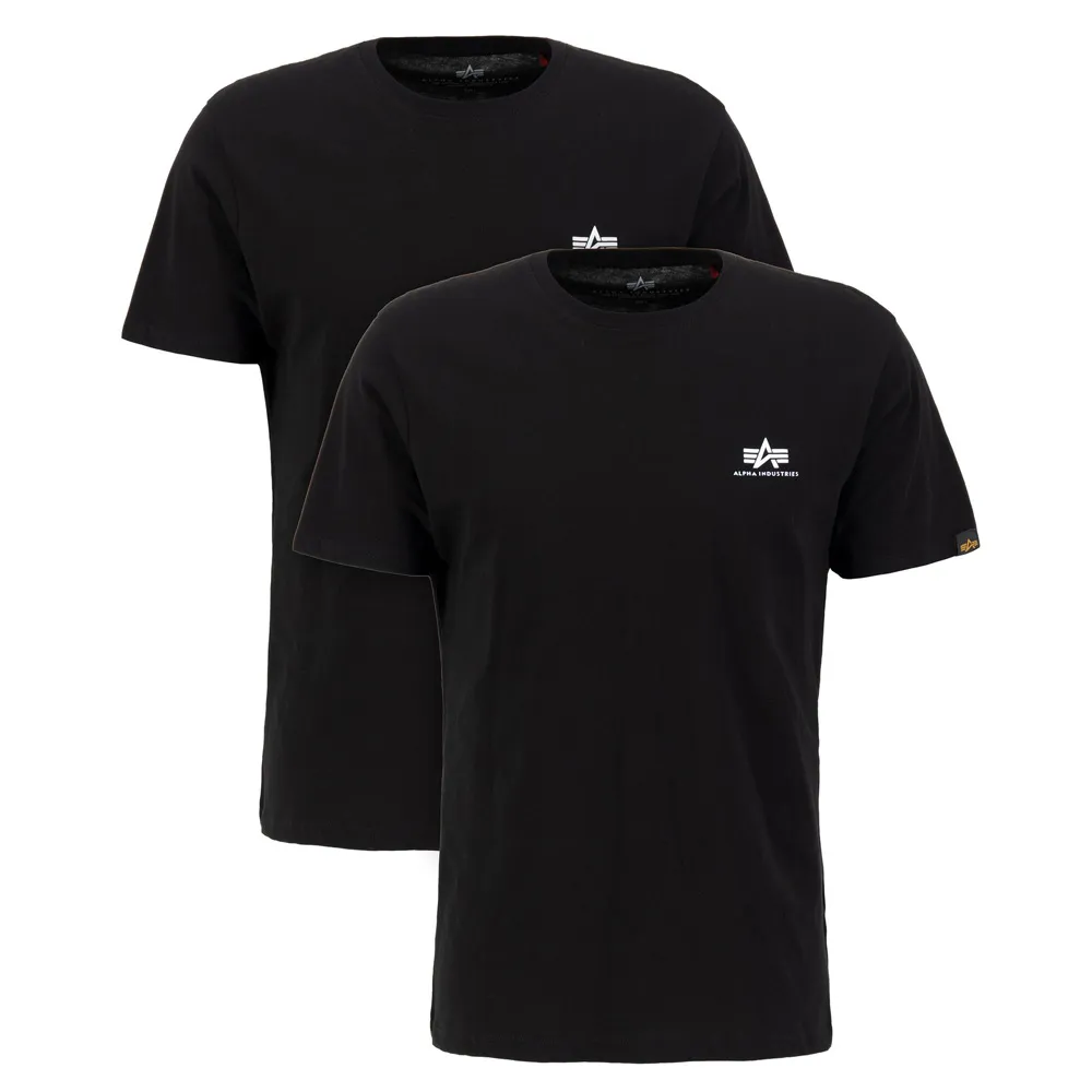 Футболка Alpha Industries Basic с коротким рукавом и небольшим логотипом, 2 шт, черный
Футболка Alpha Industries Basic с коротким рукавом и небольшим логотипом, 2 шт, черный