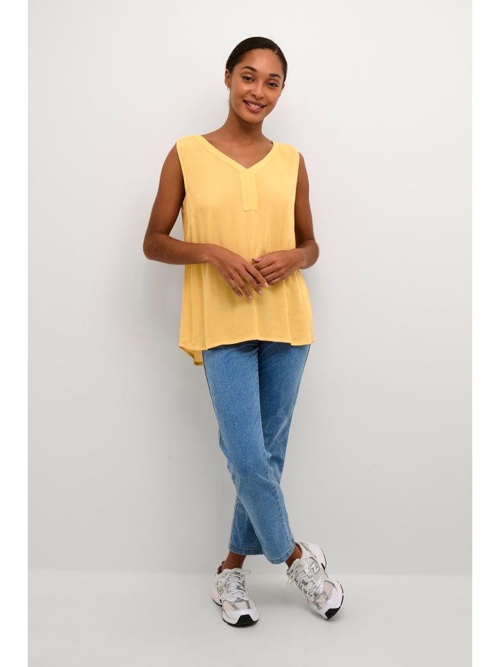 Kaffe Топ KAamber Regular Fit цвета охры
Kaffe Топ KAamber Regular Fit цвета охры