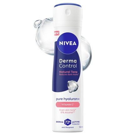 Женский спрей-антиперспирант Derma Control Natural Tone 72h Protection
Женский спрей-антиперспирант Derma Control Natural Tone 72h Protection