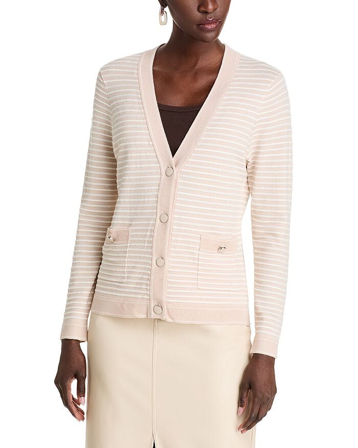 Полосатый кардиган T Tahari, мультиколор
Полосатый кардиган T Tahari, мультиколор